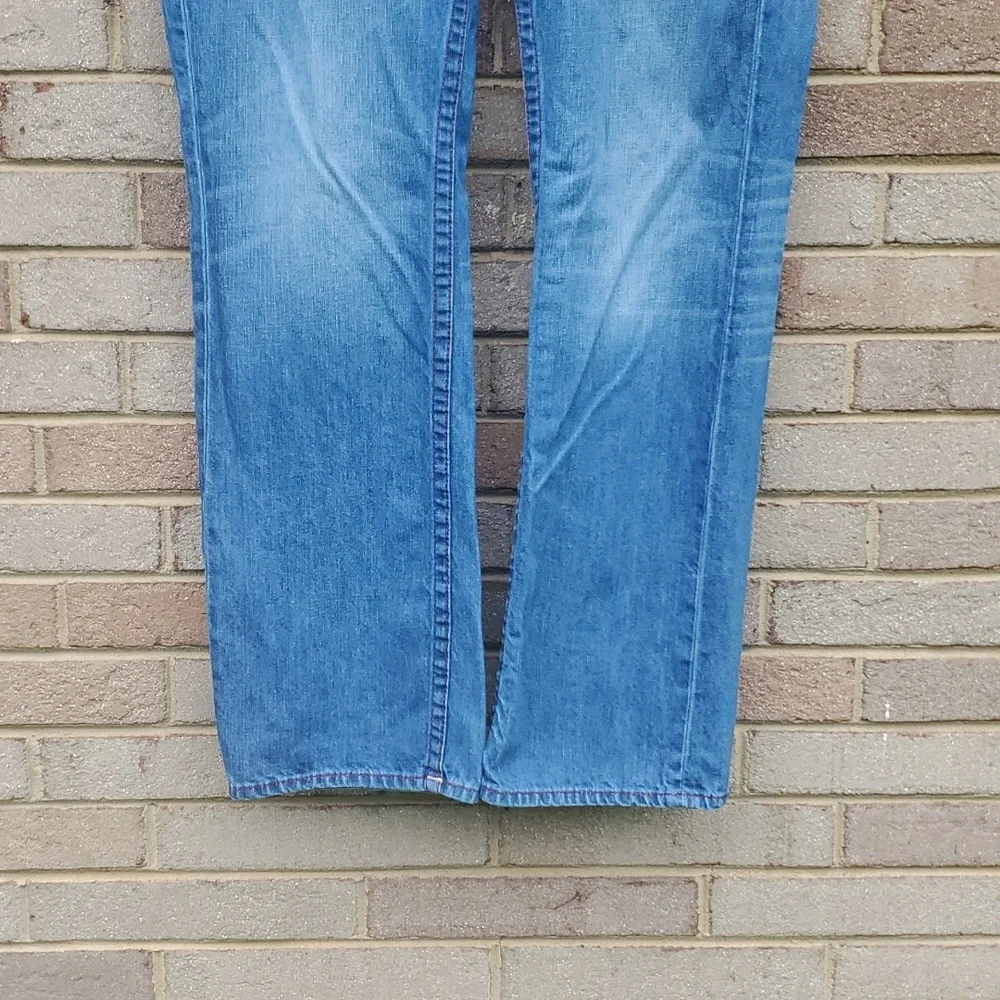 True Religion Jeans Straight with Flap Pockets Dragonfish Size 38